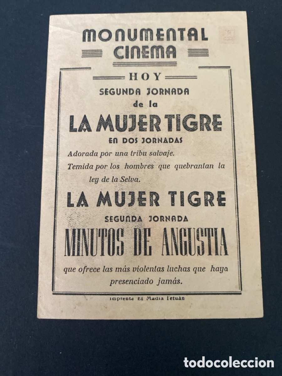 Cine: Programa de cine La mujer tigre - Foto 2