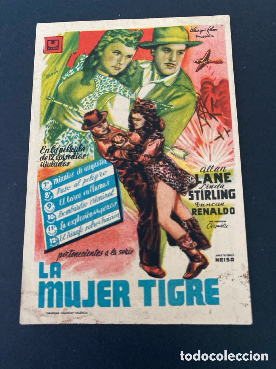Cine: Programa de cine La mujer tigre
