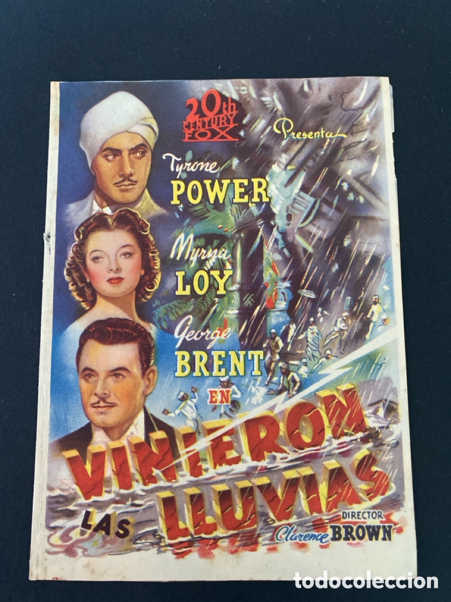 Cine: Programa de cine Vinieron las lluvias