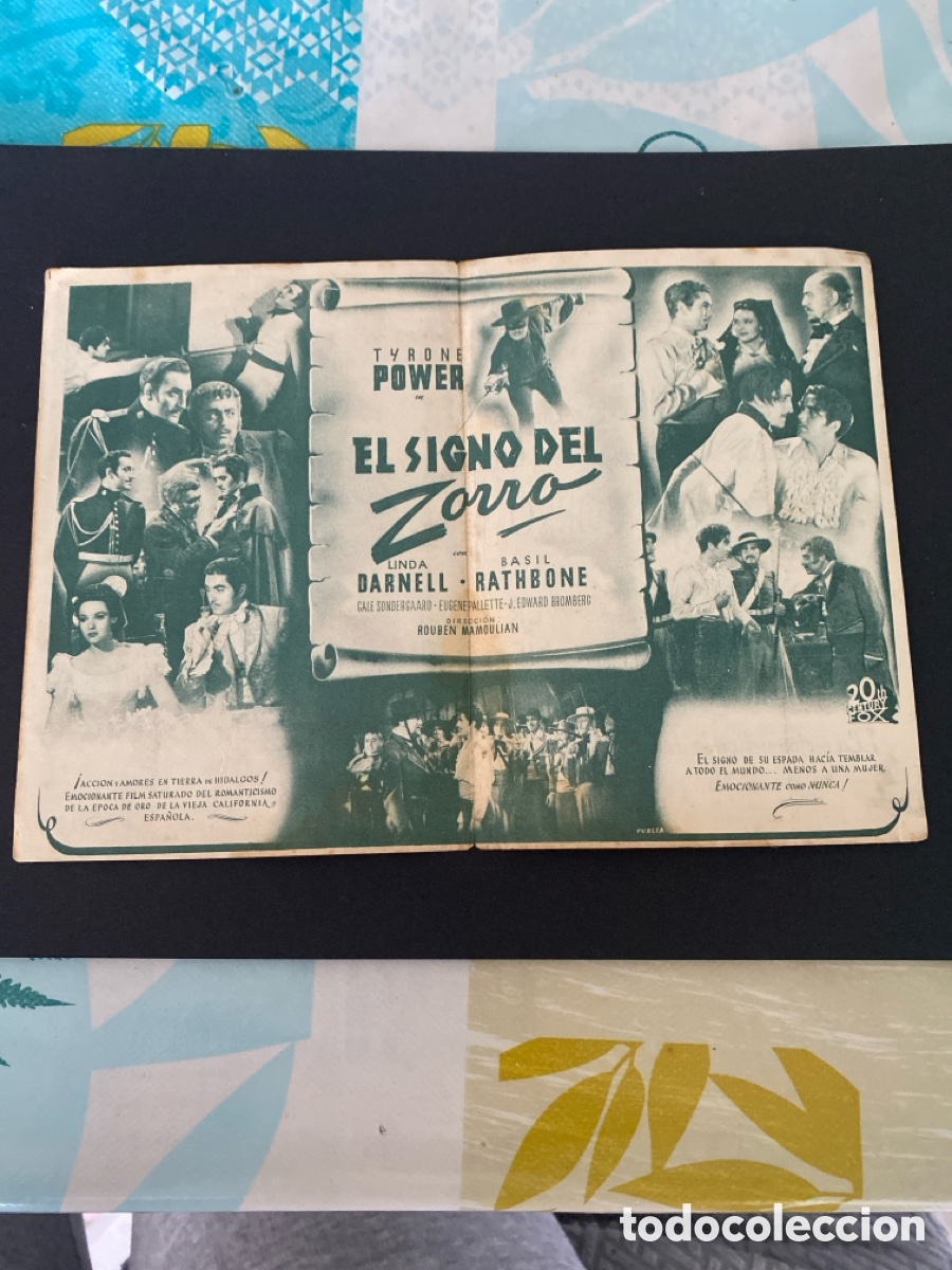 Cine: Programa de cine El signo del zorro - Foto 2