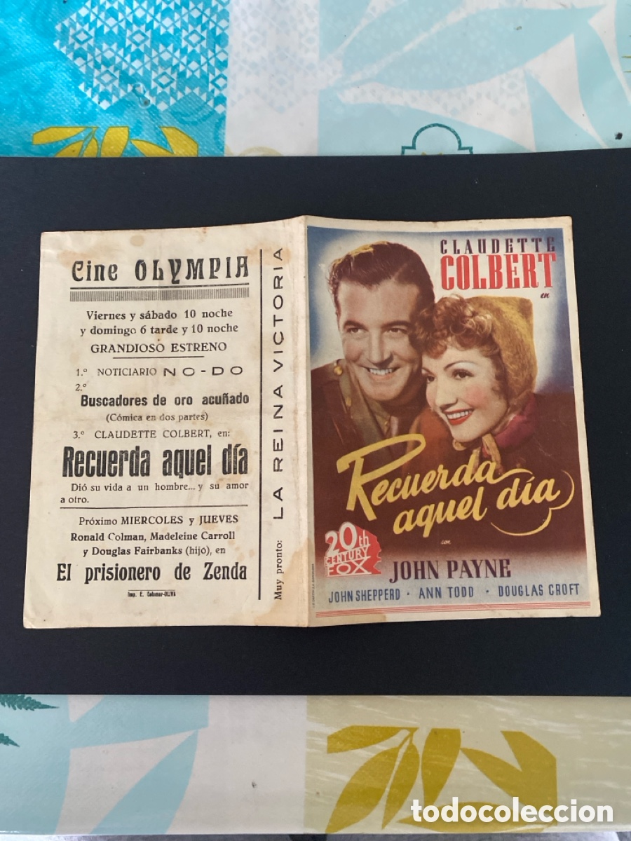 Cine: Programa de cine Recuerda aquel d&iacute;a