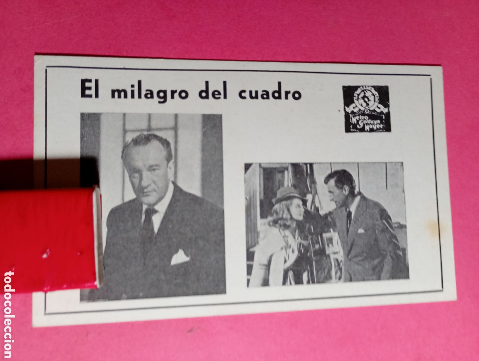 Cine: METRO GOLDWYN MAYER EL MILAGRO DEL CUADRO STEWART GRANGER PIER ANGELI GEORGE SANDERS DIR. R. BROOKS