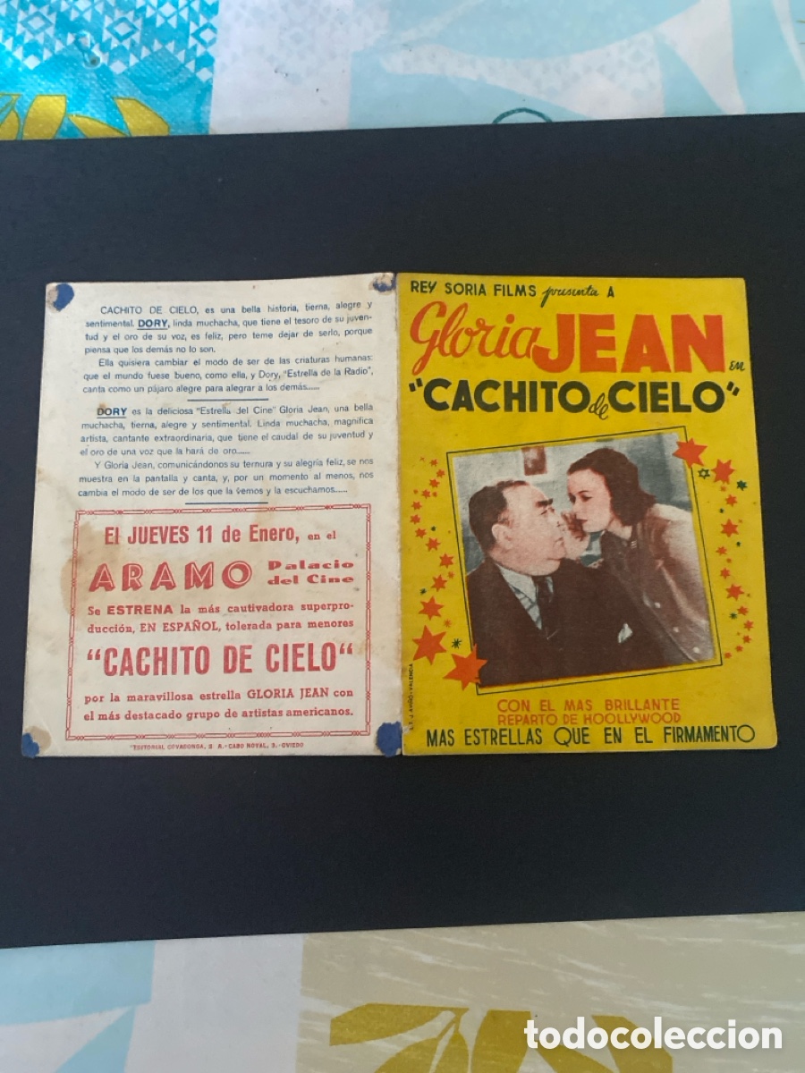 Cine: Programa de cine Cachito de cielo