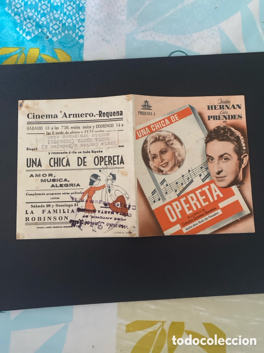 Cine: Programa de cine Una chica de Opereta