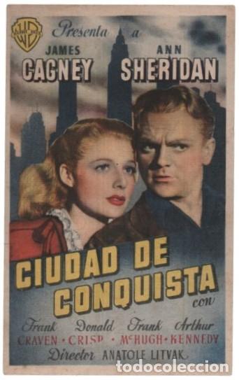 Cine: PROGRAMA DE CINE: CIUDAD DE CONQUISTA PC-11261