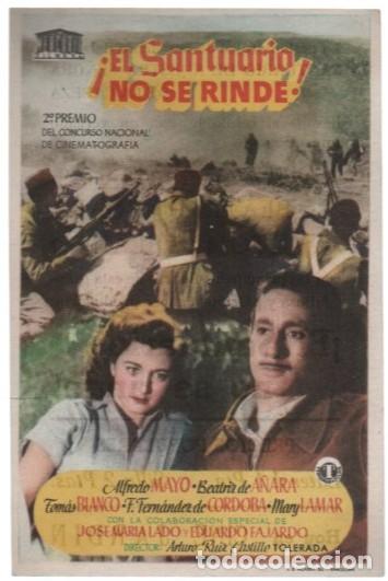 Cine: PROGRAMA DE CINE: &iexcl;EL SANTUARIO NO SE RINDE! PC-11265