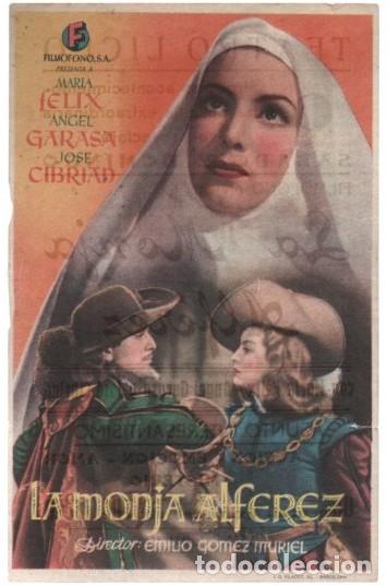 Cine: PROGRAMA DE CINE: LA MONJA ALFEREZ PC-11267