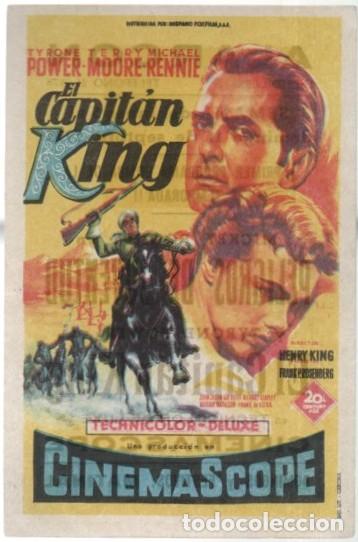 Cine: PROGRAMA DE CINE: EL CAPITAN KING PC-11272