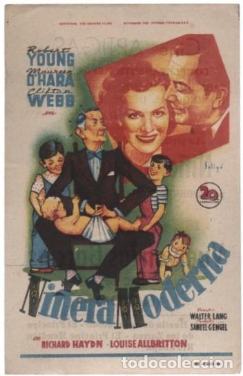 Cine: PROGRAMA DE CINE: NI&Ntilde;ERA MODERNA PC-11273