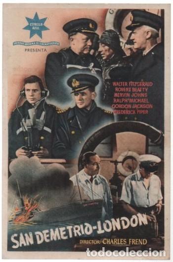 Cine: PROGRAMA DE CINE: SAN DEMETRIO-LONDON PC-11274