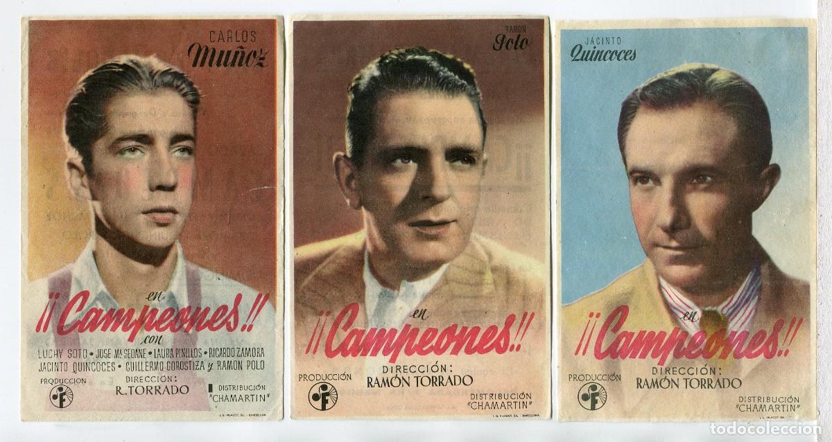 Cine: CAMPEONES, con Luchy Soto.