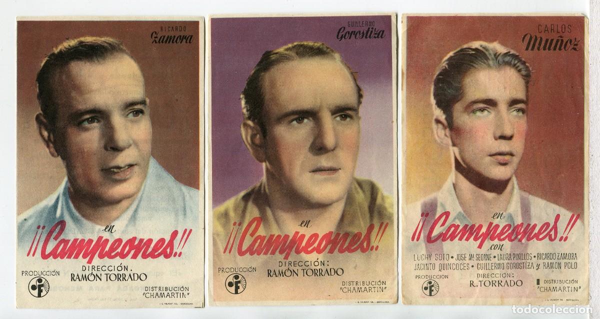 Cine: CAMPEONES, con Luchy Soto.