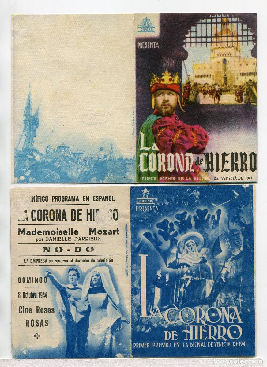 Cine: LA CORONA DE HIERRO, con Gino Cervi.