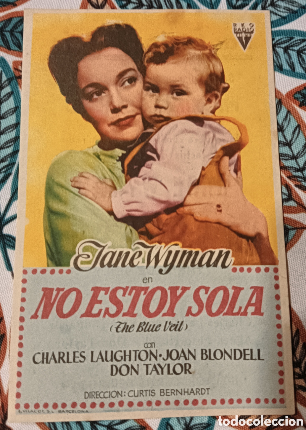 Cine: NO ESTOY SOLA - JANE WYMAN - CON PUBLICIDAD