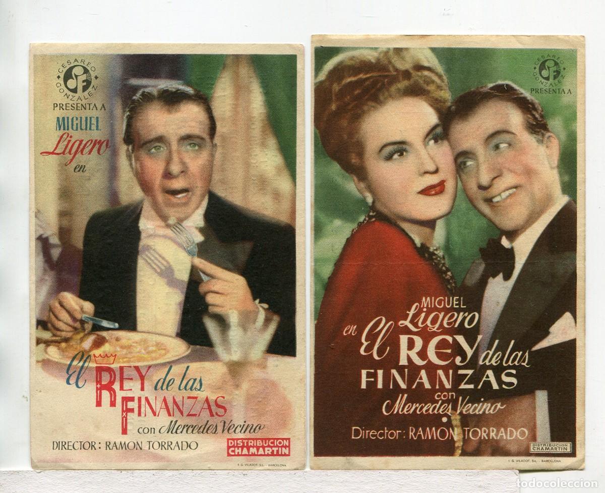 Cine: EL REY DE LAS FINANZAS, con Miguel ligero.