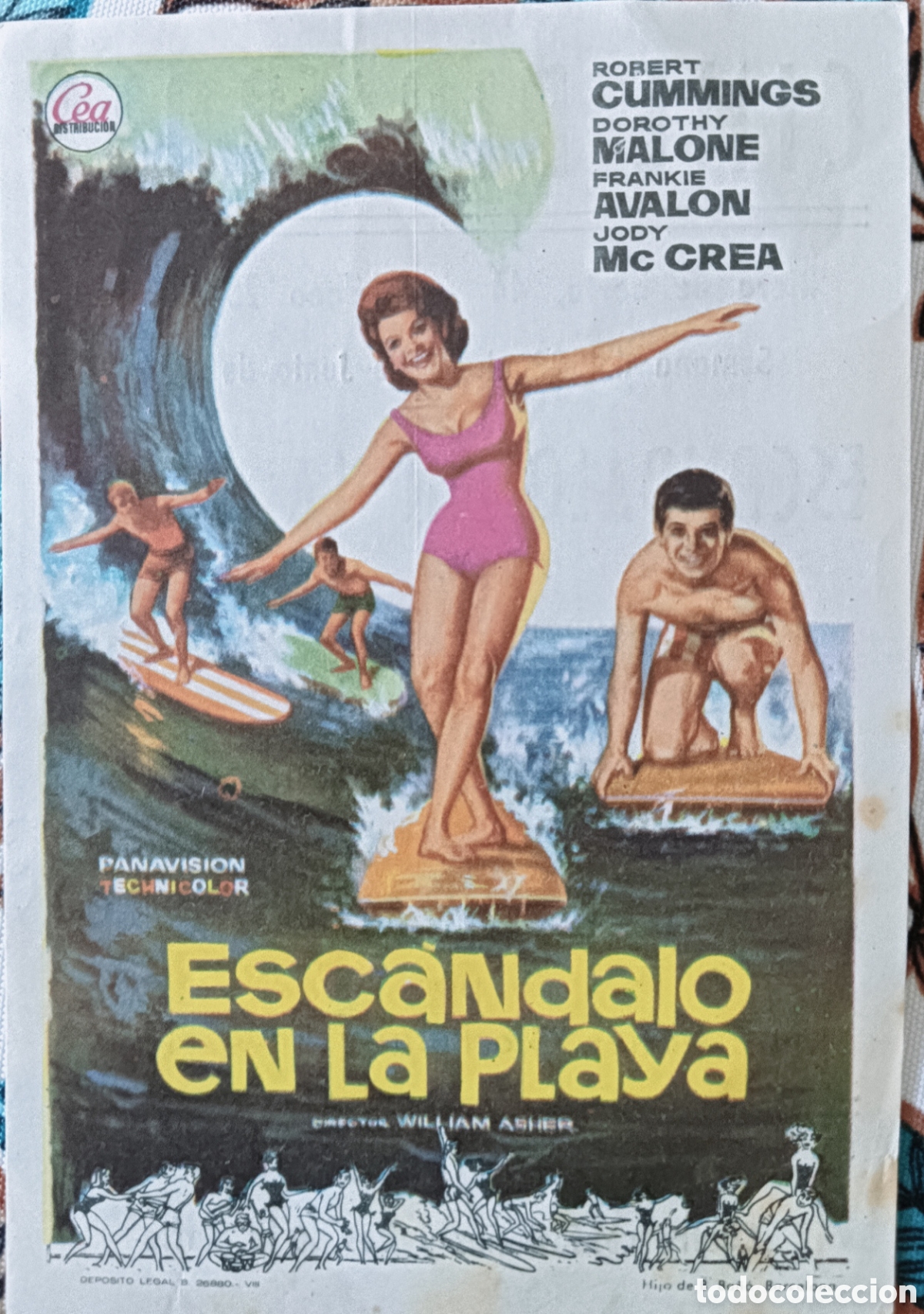 Cine: ESC&Aacute;NDALO EN LA PLAYA- CON PUBLICIDAD