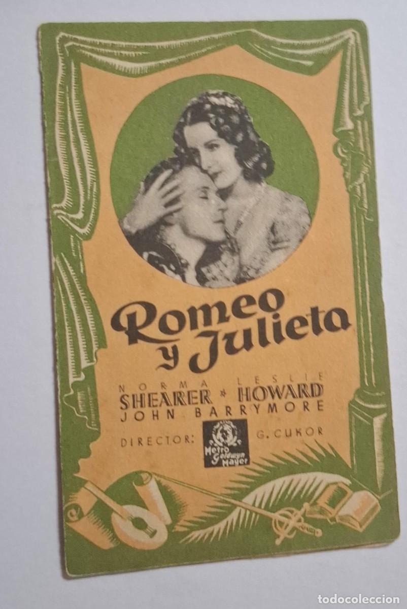 Cine: ROMEO Y JULIETA - PROGRAMA DE CINE