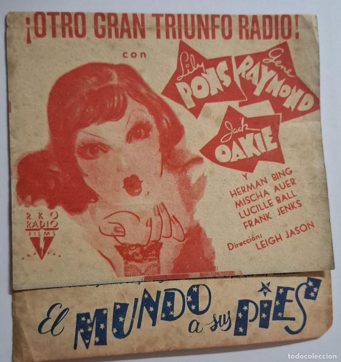 Cine: EL MUNDO A SUS PIES - PROGRAMA DE CINE