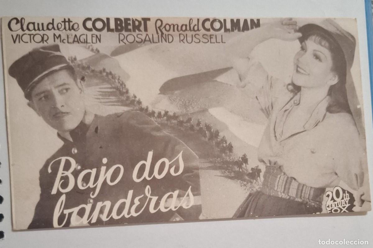 Cine: BAJO DOS BANDERAS - PROGRAMA DE CINE