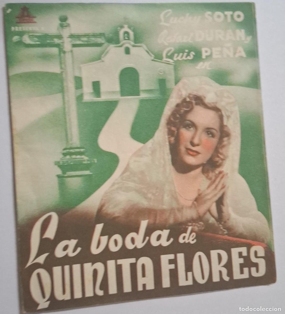 Cine: LA BODA DE QUINITA FLORES - PROGRAMA DE CINE