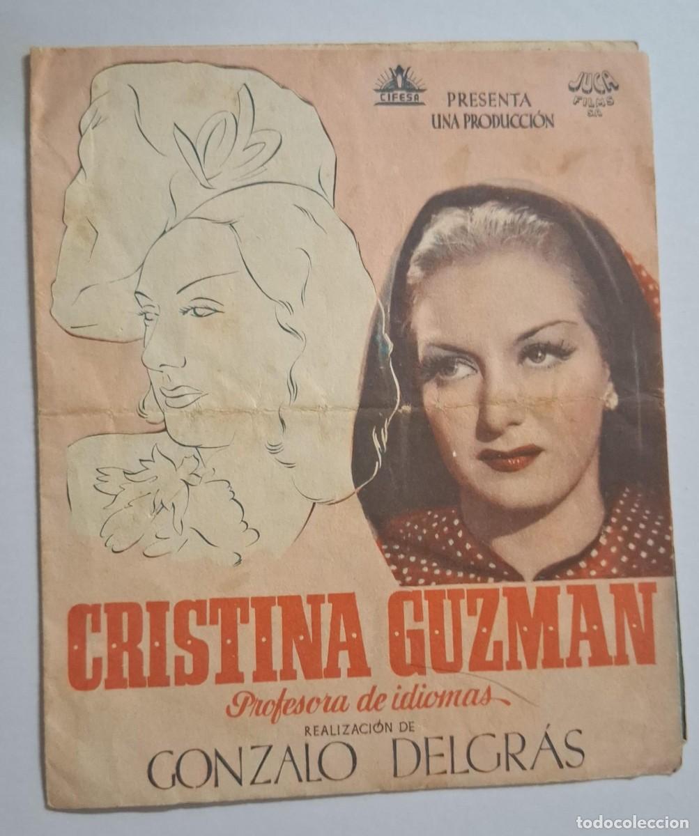 Cine: CRISTINA GUZMAN PROFESORA DE IDIOMAS - PROGRAMA DE CINE