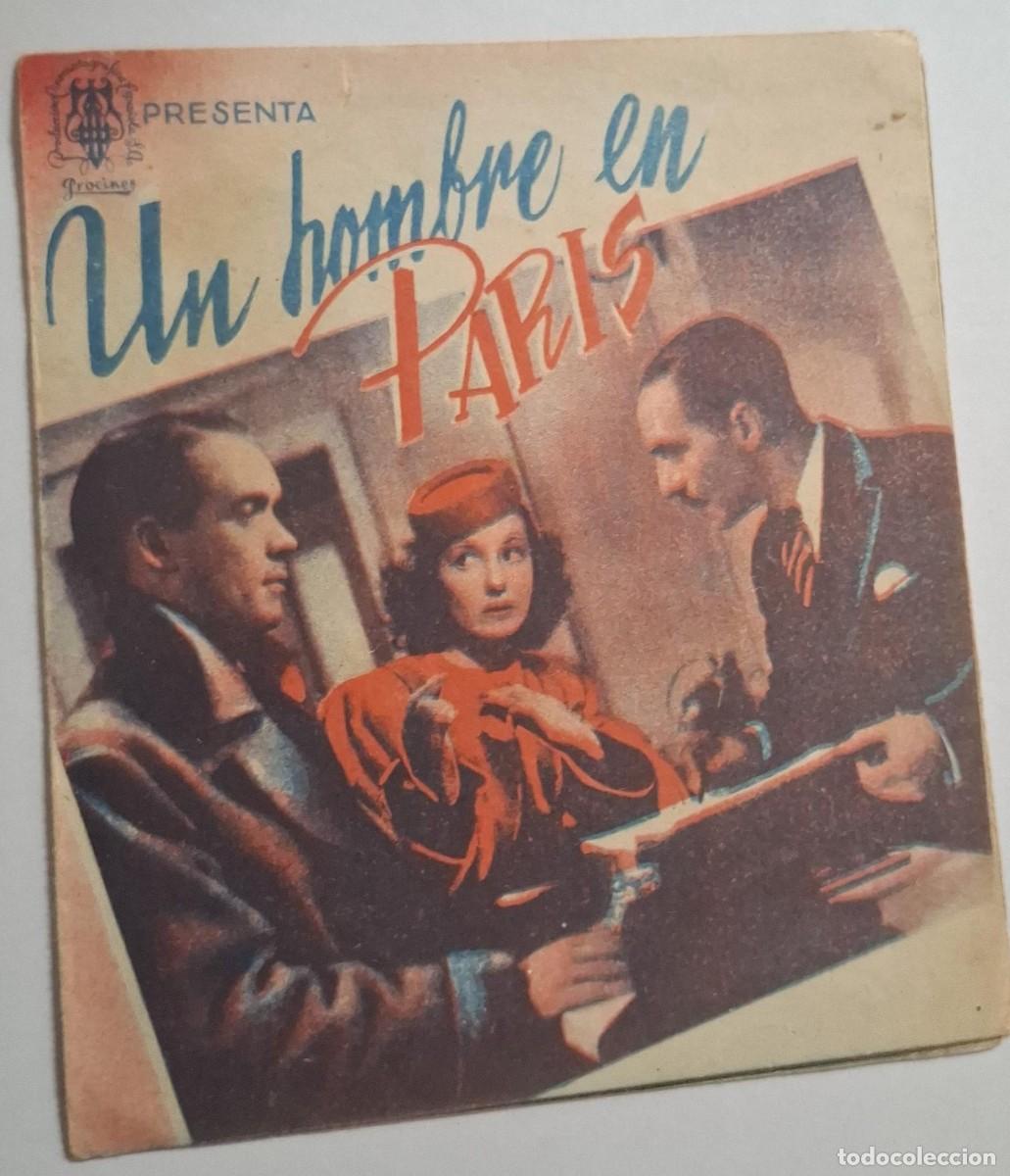 Cine: UN HOMBRE EN PARIS - PROGRAMA DE CINE