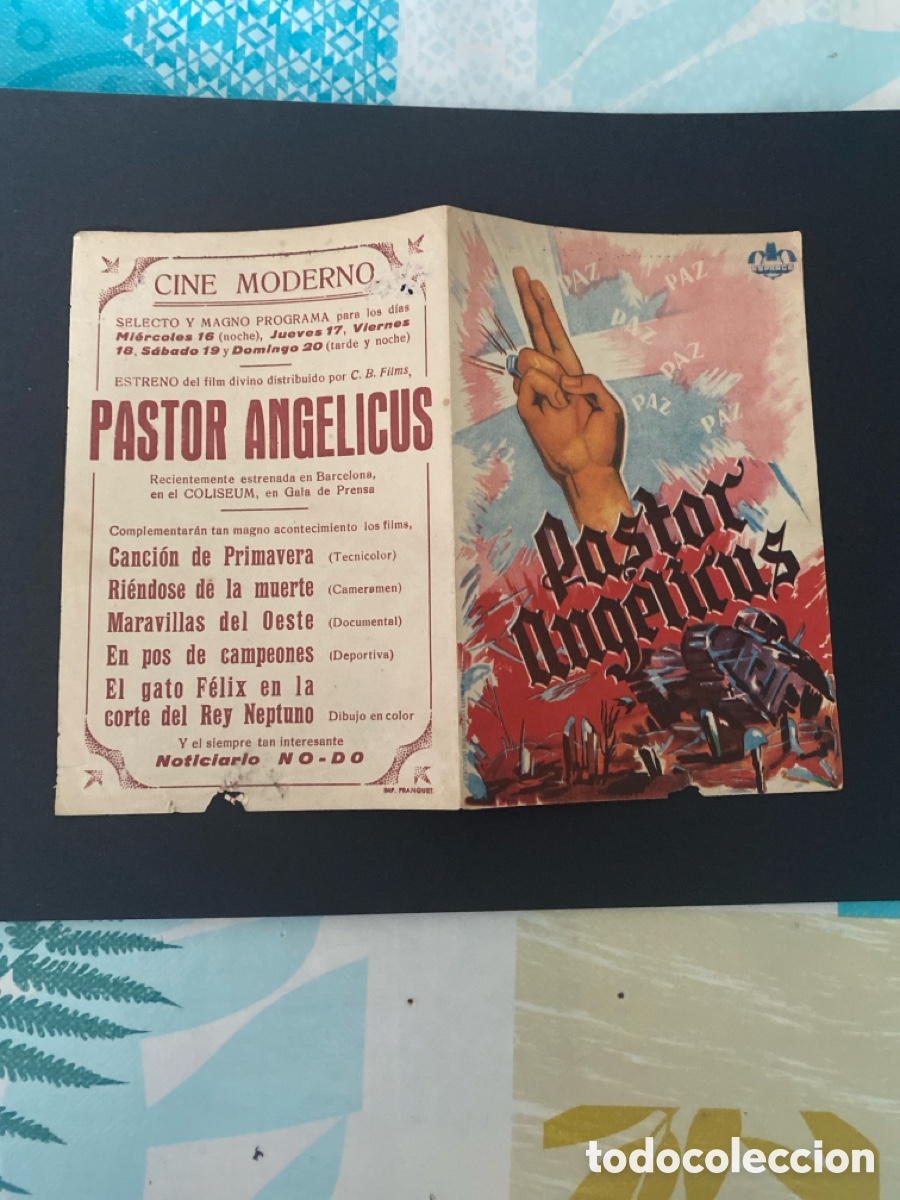 Cine: Programa de cine Pastor angelicus