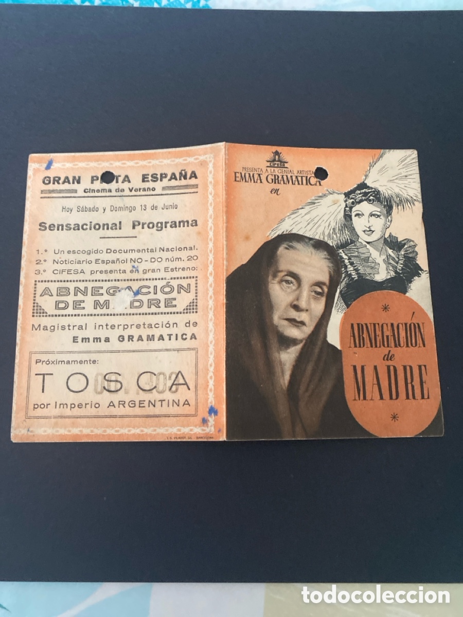 Cine: Programa de cine Abnegaci&oacute;n de madre