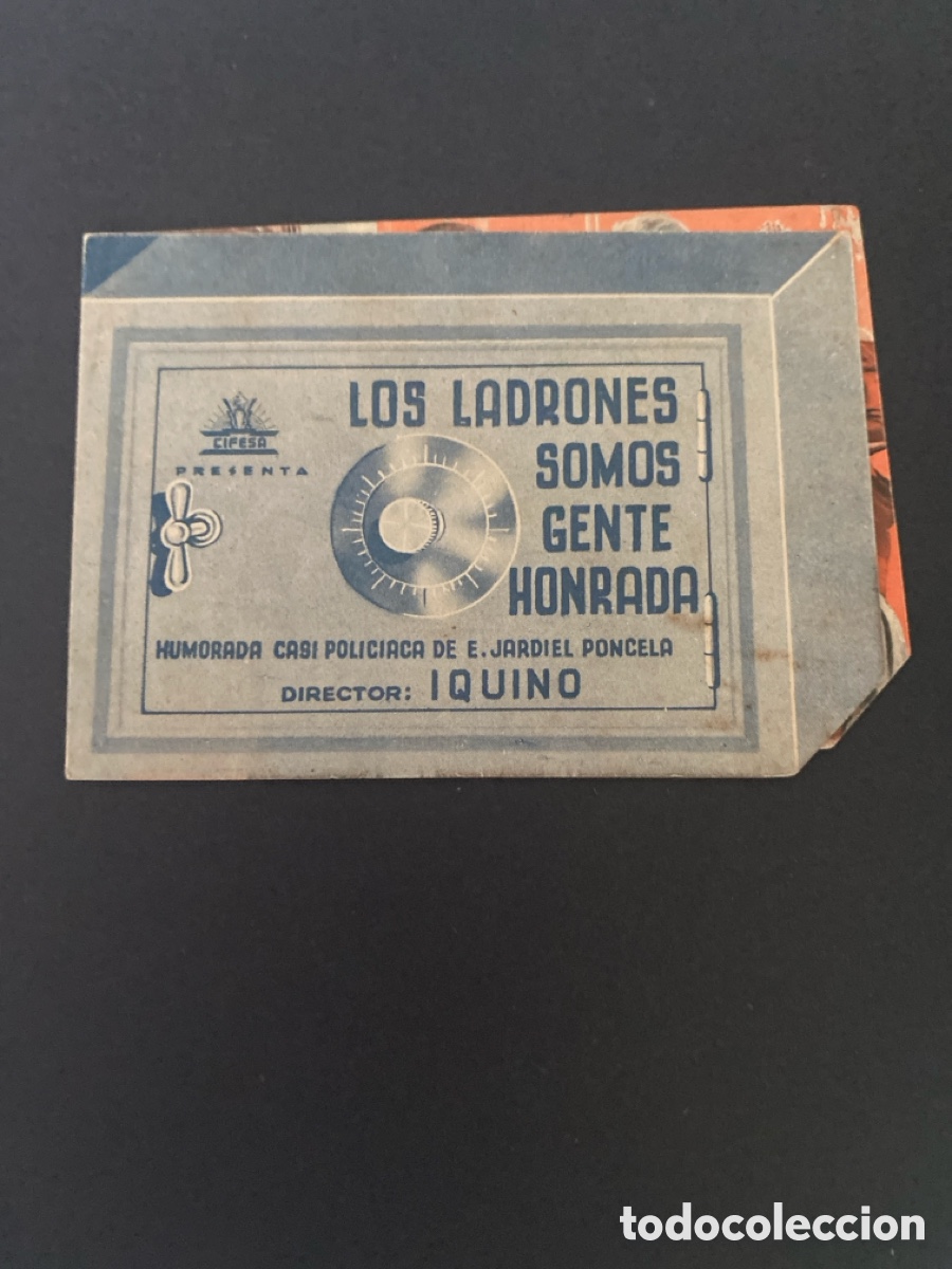 Cine: Programa de cine Los ladrones somos gente honrada