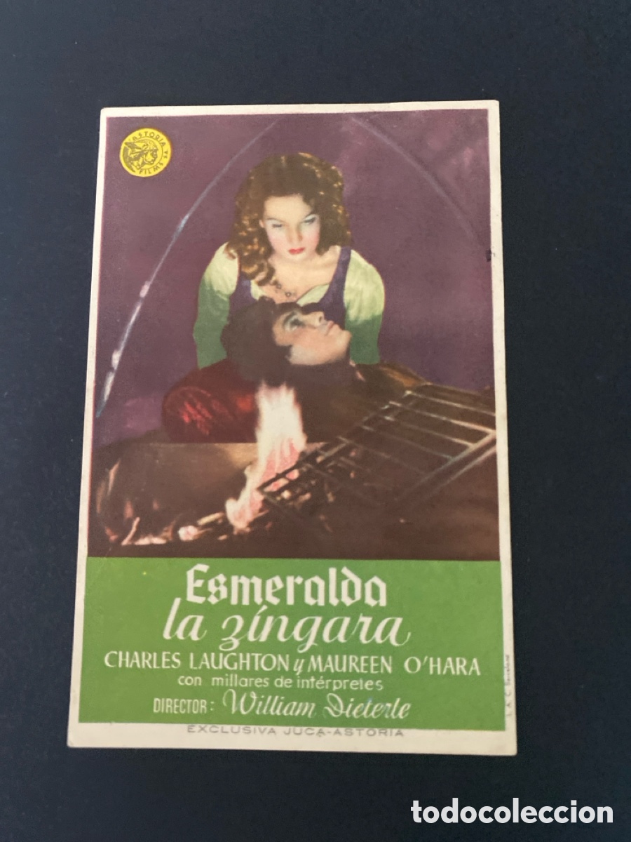 Cine: Programa de cine Esmeralda la z&iacute;ngara