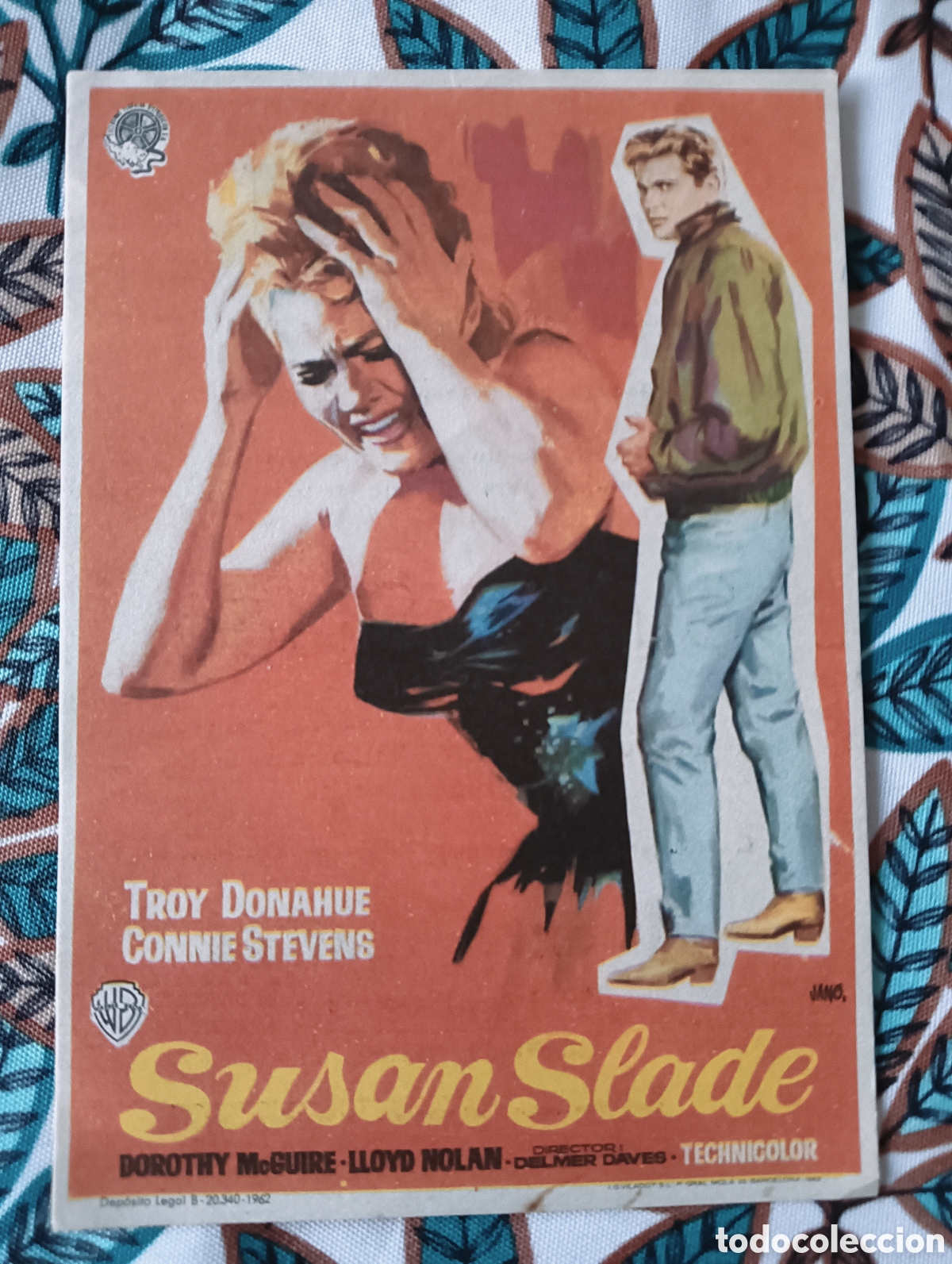 Cine: SUSAN SLADE. TROY DONAHUE, CONNIE STEVENS. CON PUBLICIDAD