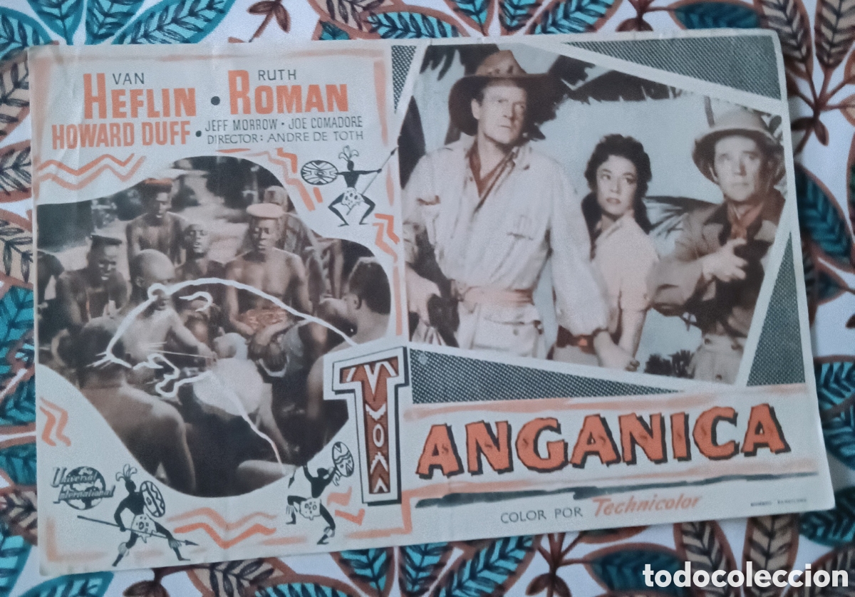 Cine: TANGANICA- VAN HEFLIN-CON PUBLICIDAD