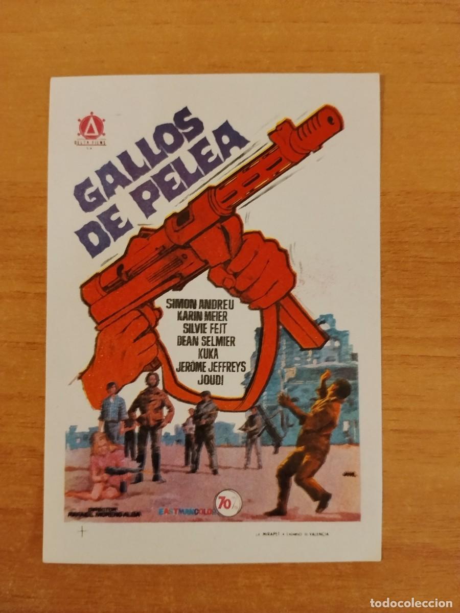 Cinema: ROSA-- PROGRAMA DE CINE --GALLOS DE PELEA