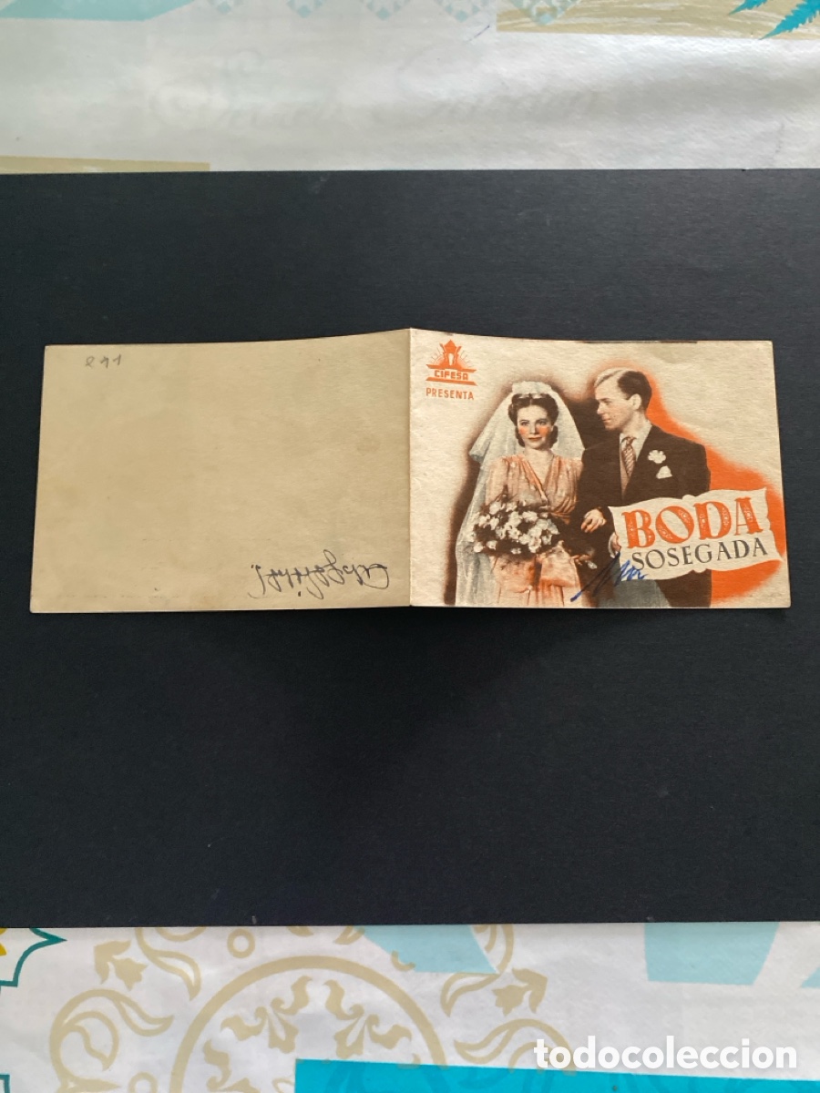 Cine: Programa de cine Boda sosegada