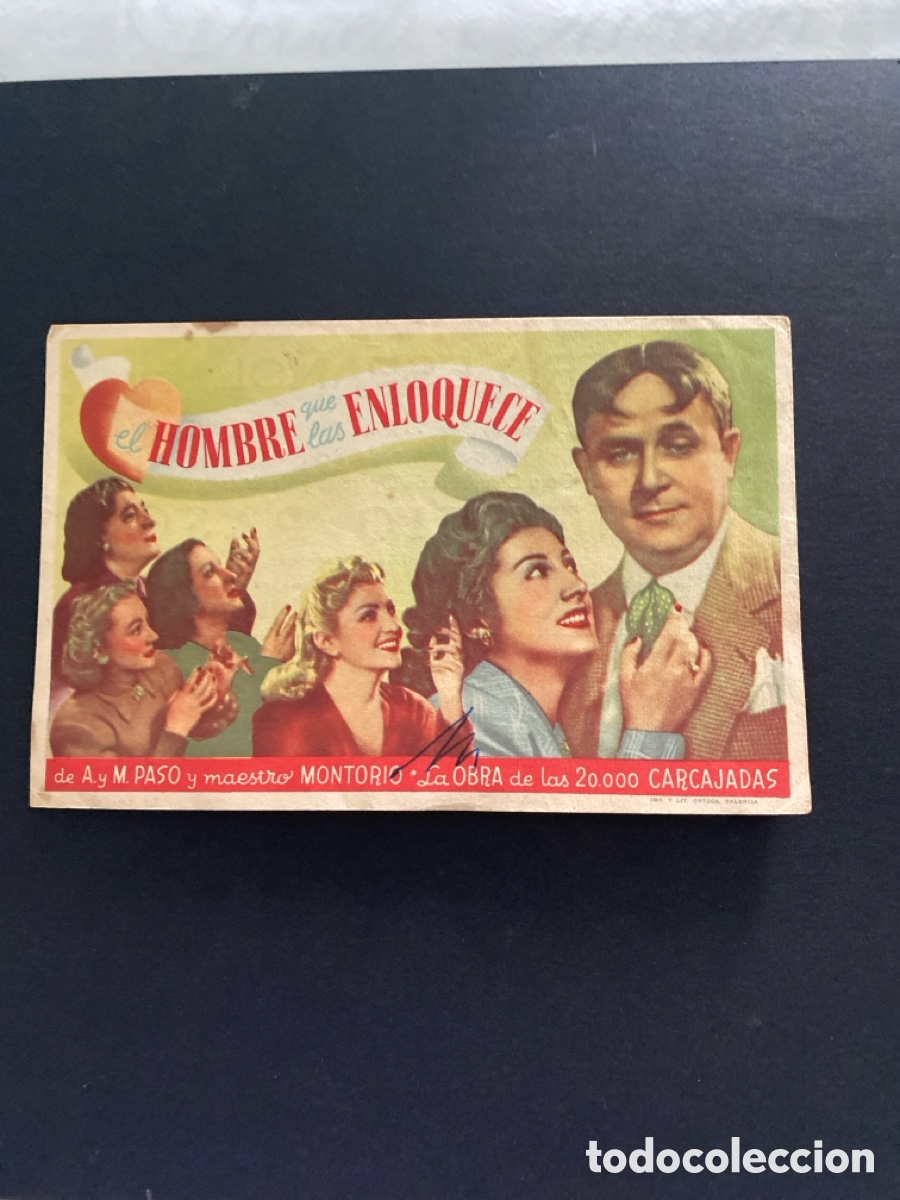 Cine: Programa de cine El hombre que las enloquece