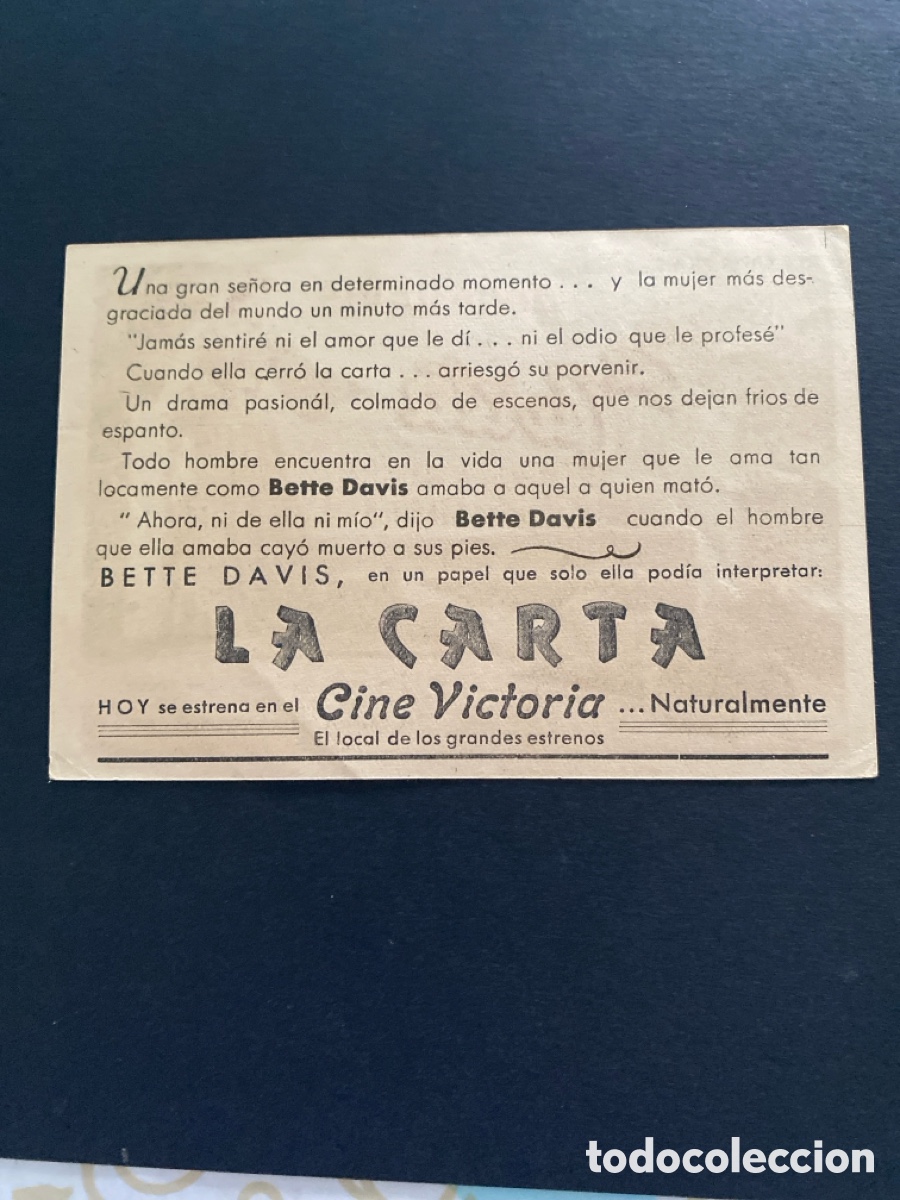 Cine: Programa de cine La carta - Foto 2
