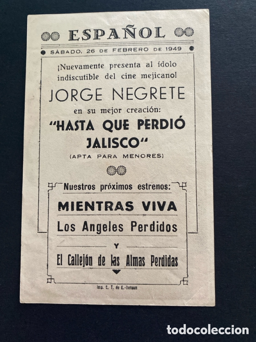 Cine: Programa de cine Hasta que perdi&oacute; Jalisco - Foto 2