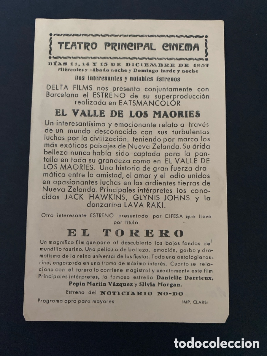Cine: Programa de cine El valle de los Maories - Foto 2