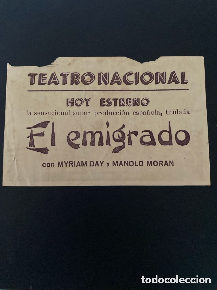 Cine: Programa de cine El emigrado - Foto 2