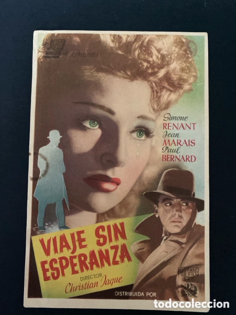 Cine: Programa de cine Viaje sin esperanza