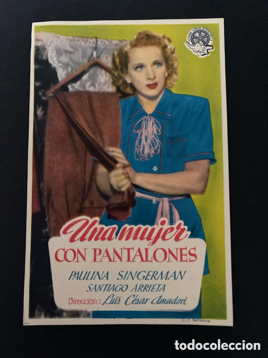 Cine: Programa de cine Una mujer con pantalones