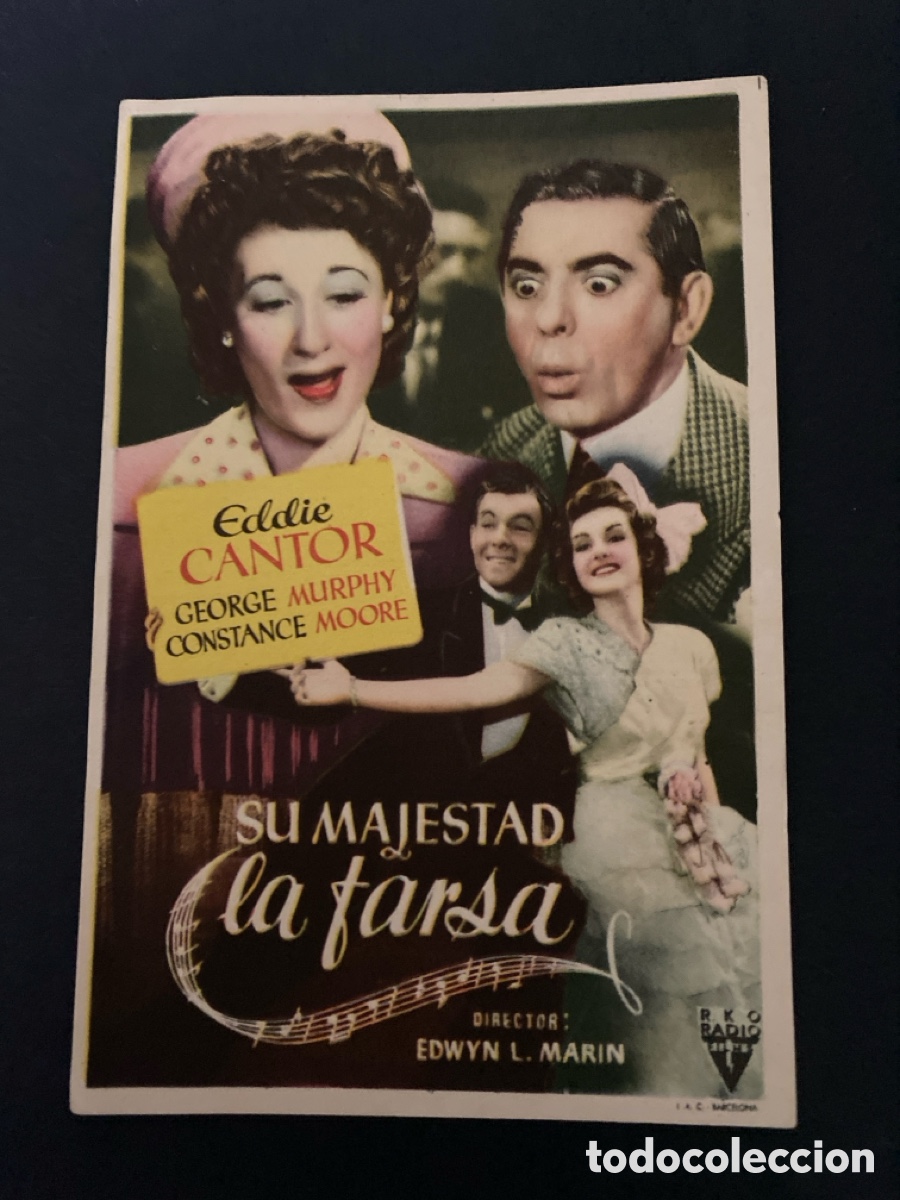 Cine: Programa de cine Su majestad la farsa