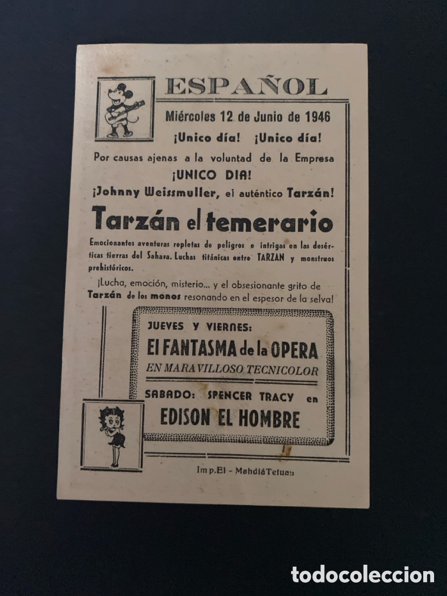 Cine: Programa de cine Tarzan el temerario - Foto 2