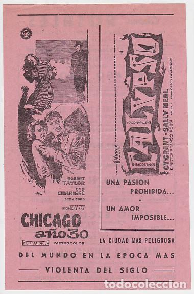Cine: CHICAGO A&Ntilde;O 30 (local con publicidad)