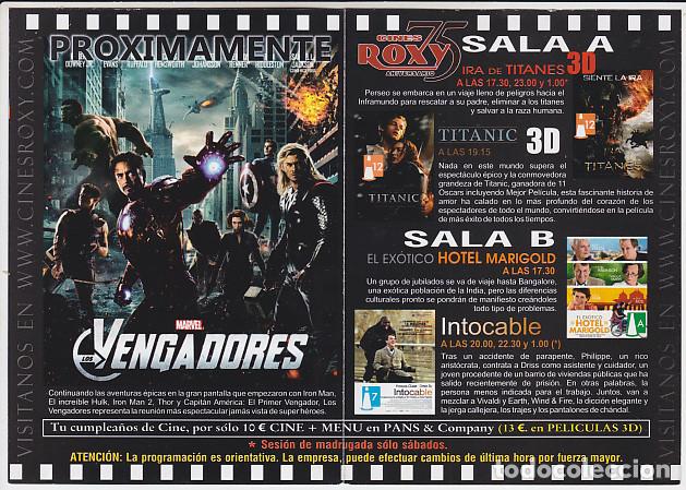 Cine: LOS VENGADORES (cines Roxy)