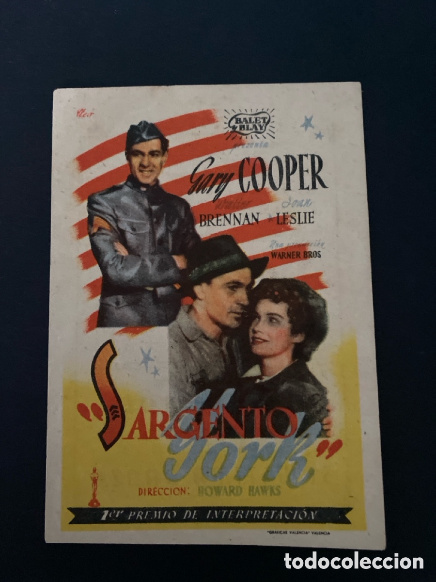Cine: Programa de cine Sargento York - Foto 1