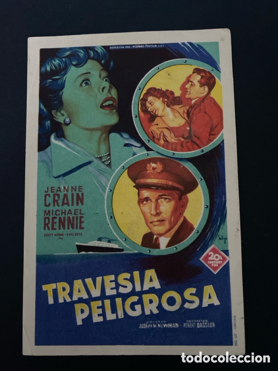 Cine: Programa de cine Traves&iacute;a peligrosa