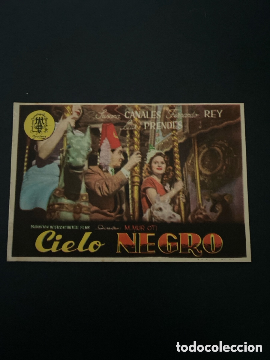 Cine: Programa de cine Cielo negro