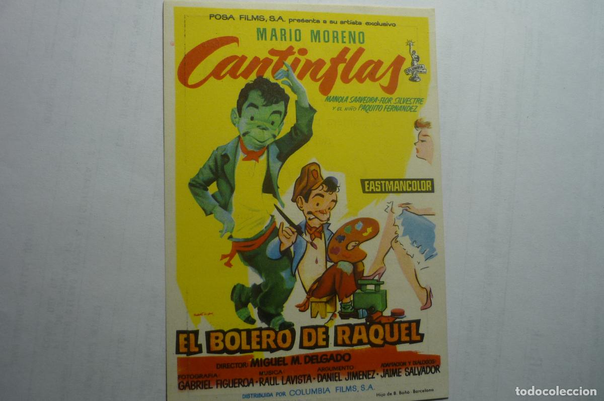Cine: programa el bolero de raquel cantinflas dorado zaragoza