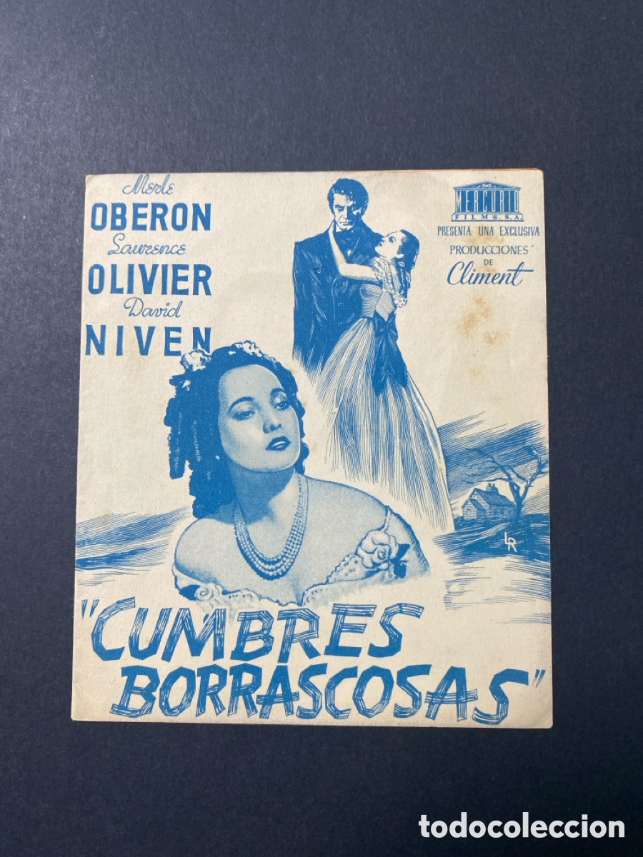 Cine: Programa de cine Cumbres borrascosas